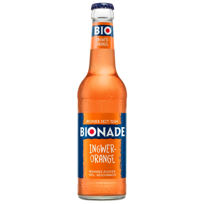 Bionade Bio Ingwer-Orange 0,33l